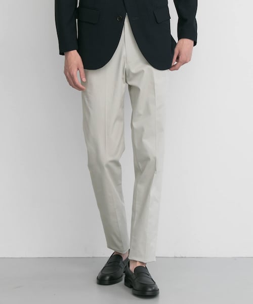 URBAN RESEARCH（アーバンリサーチ）の「ハイカウントピケストレッチパンツ（スラックス・メンズ・NAVY/WHITE/GRAY/BEIGE・42/44/46/48/50）」の19枚目の写真