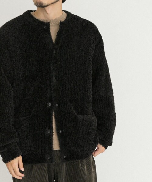 EKAL（エカル）の「OCTAカーディガン（カーディガン/ボレロ・メンズ・ブラック/グレー・M/L）」の12枚目の写真