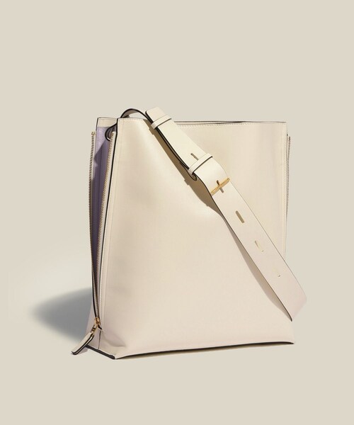 ROPE'（ロペ）の「【E'POR】Y BAG Shoulder Large【通勤】【A4対応】（ショルダーバッグ・レディース・ライトグレー/キナリ・F）」の19枚目の写真