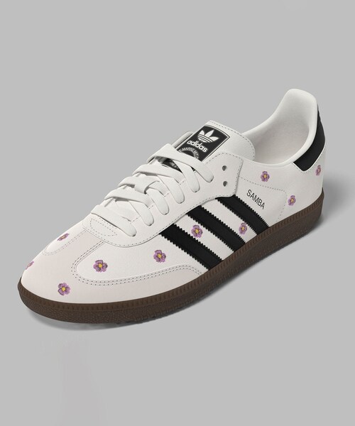 ADAM ET ROPE'（アダムエロペ）の「【adidas（アディダス）】SAMBA OG W2 / サンバ（スニーカー・レディース・ブラック系/ホワイト・22.5/23.5/24.5/25.0）」の21枚目の写真