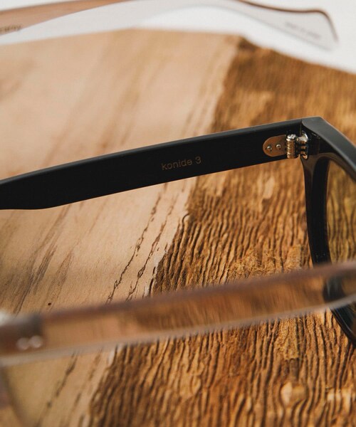 URBAN RESEARCH（アーバンリサーチ）の「kearny　Konide-3（メガネ・メンズ・black/clear ppl・one）」の4枚目の写真
