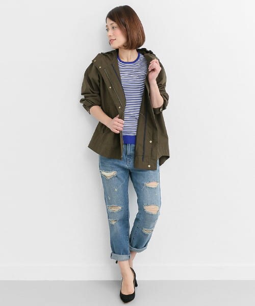 URBAN RESEARCH Sonny Label（アーバンリサーチサニーレーベル）の「マウンテンパーカー（マウンテンパーカー・レディース・ネイビー/カーキ・FREE）」の6枚目の写真