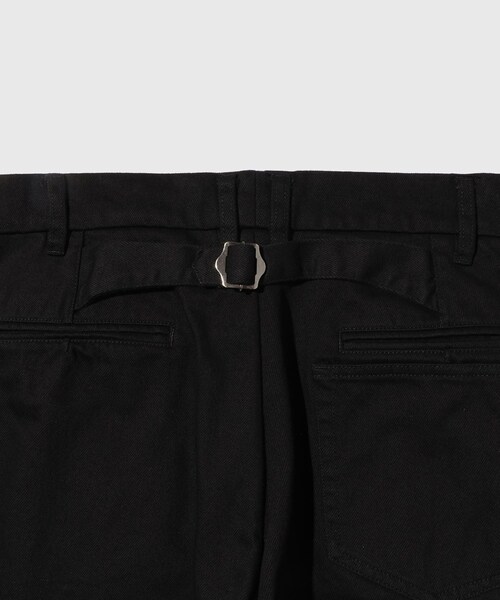 ADAM ET ROPE'（アダムエロペ）の「【DAIRIKU/ダイリク】Wide Two Tuck Chino Pants（チノパンツ・メンズ・ブラック・M/S）」の11枚目の写真
