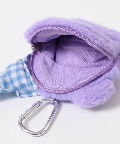 SMELLY（スメリー）の「『WEB/一部店舗限定』NEONMOON　Sleepy Teddy Pouch（ポーチ・レディース・MNT/PNK/PPL/BRN/IVO・-）」の18枚目の写真
