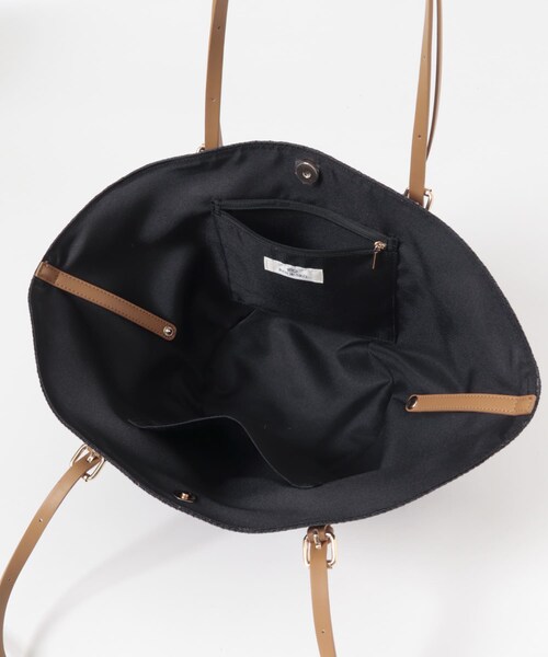 RODE SKO（ロデスコ）の「ブレードバスケットバッグ（かごバッグ・レディース・BLACK/NATURAL・-）」の21枚目の写真