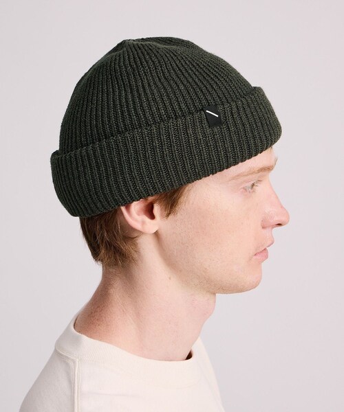 Saturdays NYC(サタデーズ ニューヨークシティ )の「SNYC Solid Beanie(ニットキャップ/ビーニー・レディース・ブラック/オリーブ/イエロー・F)」の14枚目の写真
