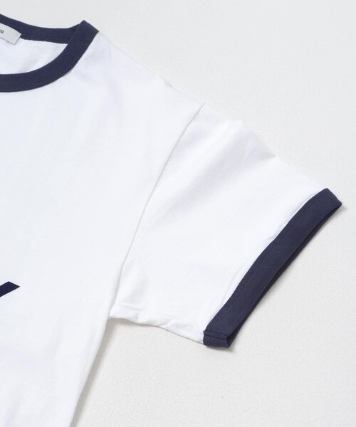 URBAN RESEARCH(アーバンリサーチ)の「Teya Flock Ringer T-shirts(Tシャツ/カットソー・レディース・BLUE/NAVY・L)」の8枚目の写真