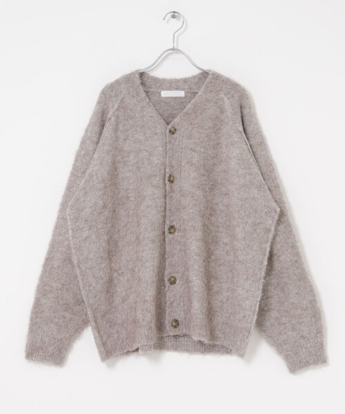 SENSE OF PLACE by URBAN RESEARCH（センスオブプレイスバイアーバンリサーチ）の「ブークレVネックカーディガン（カーディガン/ボレロ・メンズ・CHARCOAL/GREIGE/GREEN/RED・M/L）」の22枚目の写真