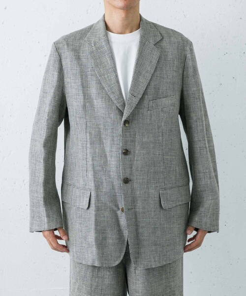 URBAN RESEARCH（アーバンリサーチ）の「SEVEN BY SEVEN　5B LOOSE TAILORED JACKET（テーラードジャケット・メンズ・047 GR BEG・M/L）」の4枚目の写真