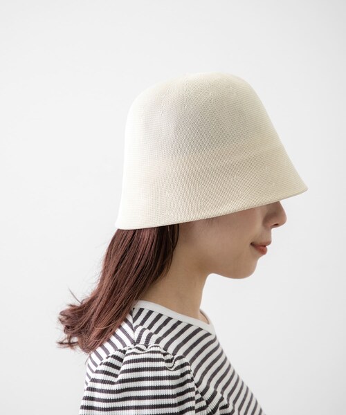 URBAN RESEARCH Sonny Label（アーバンリサーチサニーレーベル）の「サマーベルハット（ハット・レディース・ブラック/アイボリー・one）」の4枚目の写真