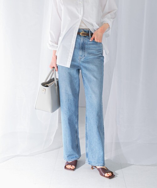 URBAN RESEARCH ROSSO（アーバンリサーチロッソ）の「upper hights　THE NIECE（デニムパンツ・レディース・FLOW・22/23/24/25）」の4枚目の写真