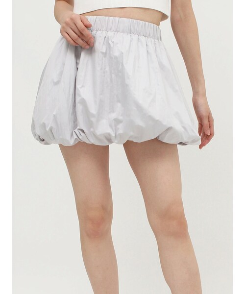 GYDA（ジェイダ）の「BALLOONミニスカート（スカート・レディース・ブラック/ライトグレー・F）」の5枚目の写真