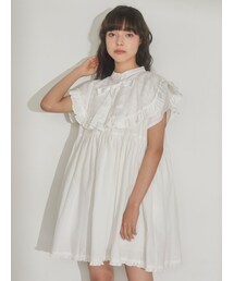 merry jenny | 半袖レース2wayミニワンピース(ワンピース)