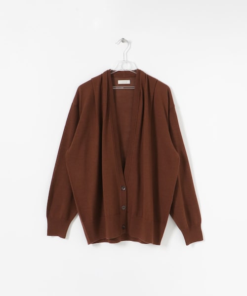 LAATO（ラート）の「WOOL KNIT CARDIGAN（ニット/セーター・レディース・セメント/クローブ・Free）」の2枚目の写真