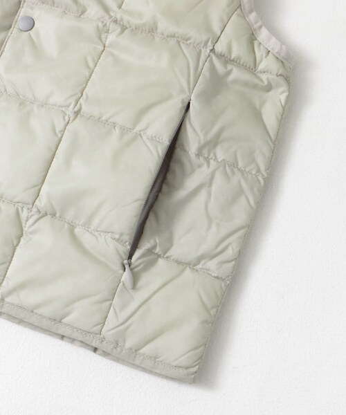 URBAN RESEARCH DOORS(アーバンリサーチドアーズ)の「TAION V-NECK BUTTON DOWN VEST(KIDS)(ダウンジャケット/コート・キッズ・ICEGRAY/BLACK/BEIGE・110/120/130/140)」の13枚目の写真