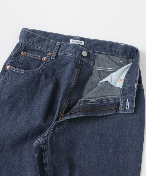 URBAN RESEARCH DOORS(アーバンリサーチドアーズ)の「FORK&SPOON 綿麻デニム5ポケットパンツ(デニムパンツ・メンズ・BLACK/ONEWASH・4/5)」の13枚目の写真