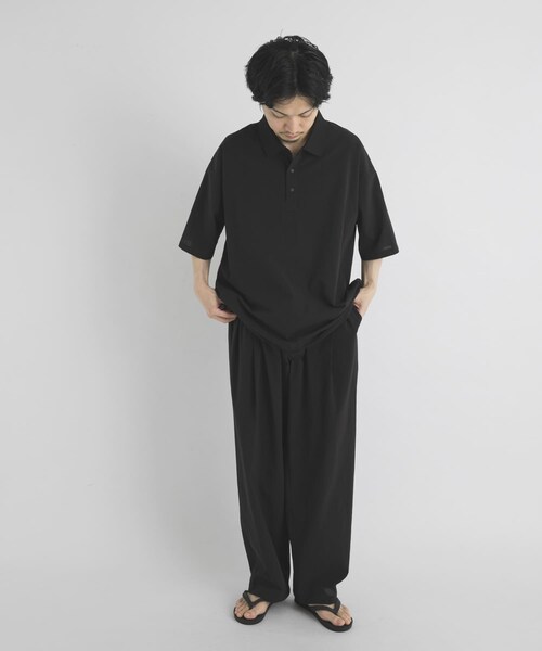 EKAL(エカル)の「『吸水速乾/通気性/軽量』DOT AIR PULLOVER SHIRTS(シャツ/ブラウス・メンズ・ブラック/グレー/ネイビー・M/L)」の17枚目の写真