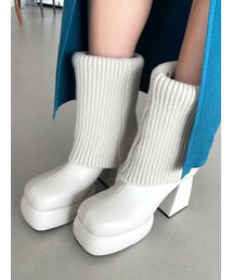 EMODA | ルーズカバーチャンキーブーツ(ブーツ)