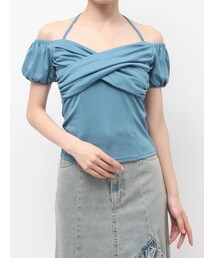 RESEXXY（リゼクシー）の「ツイストデザインカットトップス（Tシャツ/カットソー・レディース）」
