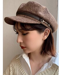 MURUA | レザーピットマリンキャップ(キャップ)