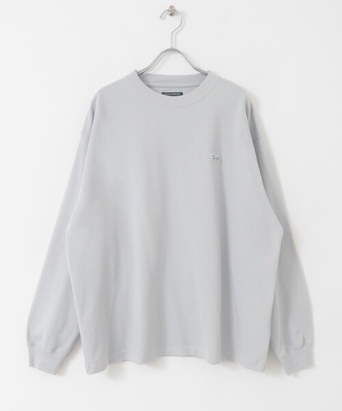 ITEMS URBANRESEARCH（アイテムズ アーバンリサーチ）の「PENNEYS　FOX Youth カノコ ロングスリーブ TOPS（Tシャツ/カットソー・メンズ・OFF/BLK/GRY/GRN・M/L）」の17枚目の写真