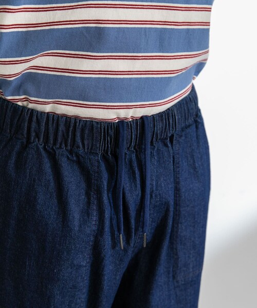 URBAN RESEARCH Sonny Label（アーバンリサーチサニーレーベル）の「接触冷感デニムイージーパンツ（デニムパンツ・メンズ・インディゴ/ライトインディゴ・M/L）」の12枚目の写真