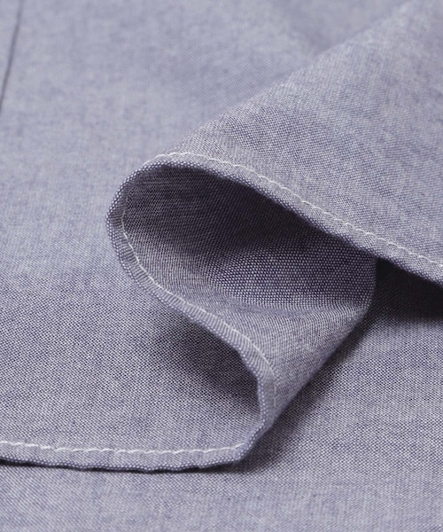 URBAN RESEARCH DOORS(アーバンリサーチドアーズ)の「FORK&SPOON ダブルポケットシャンブレーシャツ(シャツ/ブラウス・メンズ・IVORY/BLUE・4/5)」の9枚目の写真