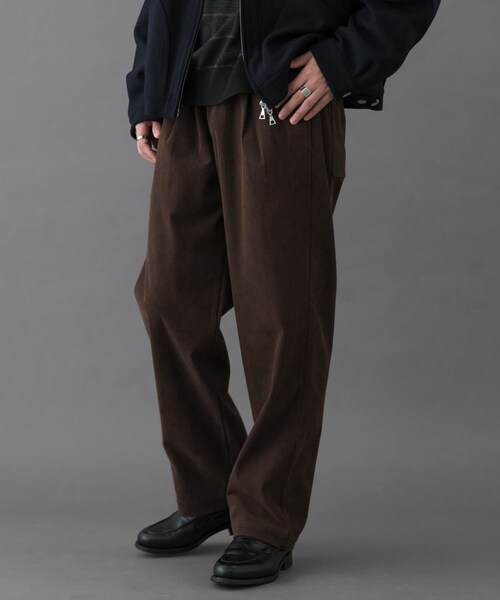 URBAN RESEARCH DOORS（アーバンリサーチドアーズ）の「FORK&SPOON　TECコーデュロイパンツ（その他パンツ・メンズ・CHARCOAL/BROWN/BLACK・4/5）」の6枚目の写真