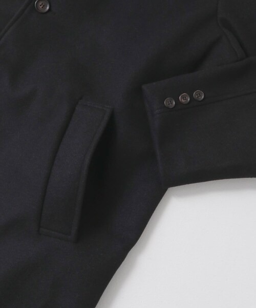 ITEMS URBANRESEARCH（アイテムズ アーバンリサーチ）の「ウールライクメルトン チェスターコート（チェスターコート・メンズ・MOC/BLK/KHK・M/L）」の14枚目の写真