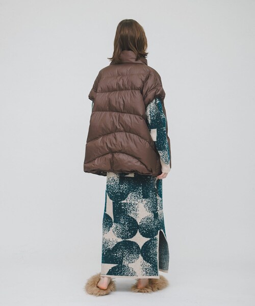 LAATO（ラート）の「5 patterned knit dress（ワンピース・レディース・モーブ/ミドリ・Free）」の8枚目の写真