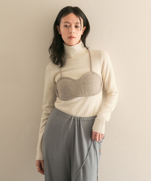 URBAN RESEARCH(アーバンリサーチ)の「bralette(その他トップス・レディース・sage/chalk/moss/navy・-)」の4枚目の写真