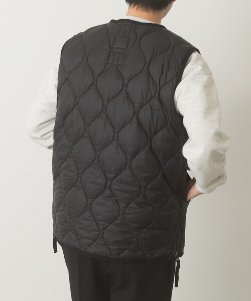 ITEMS URBANRESEARCH（アイテムズ アーバンリサーチ）の「TAION　Military Wzip Down Vest（その他アウター・メンズ・BLK/G.BEIGE/D.OLIVE/D.SAGE GRN/PAINT CAMO・M/L/XL）」の20枚目の写真
