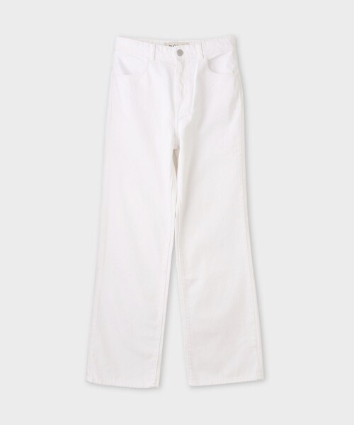 ROPE'（ロペ）の「【ROHE（ローエ）】RELAXED FIT WHITE DENIM｜デニムパンツ（デニムパンツ・レディース・ホワイト・36/38）」の3枚目の写真