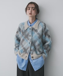 SENSE OF PLACE by URBAN RESEARCH | 『洗濯可』エリツキチェックカーディガン(カーディガン/ボレロ)