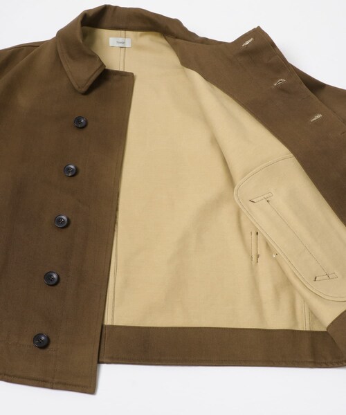 URBAN RESEARCH(アーバンリサーチ)の「Nomat Hand Painted Military Jacket(ミリタリージャケット・レディース・Brown・2/3)」の5枚目の写真