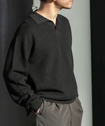 URBAN RESEARCH ROSSO | 『WEB限定』変形カノコスキッパーニットポロ(ニット/セーター)