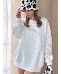 GYDA | GYGYロゴBIGエンボスプルオーバー(スウェット)