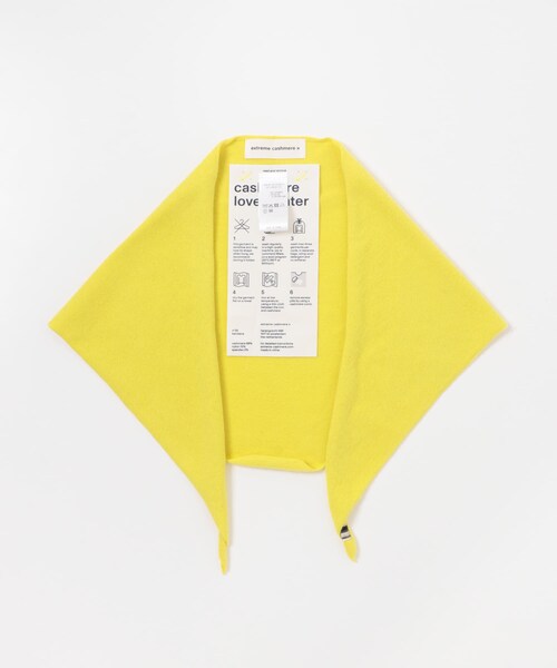URBAN RESEARCH(アーバンリサーチ)の「Extreme Cashmere bandana(ニット/セーター・レディース・sunny/rosa/raven/felt/heaven/chalk・-)」の4枚目の写真