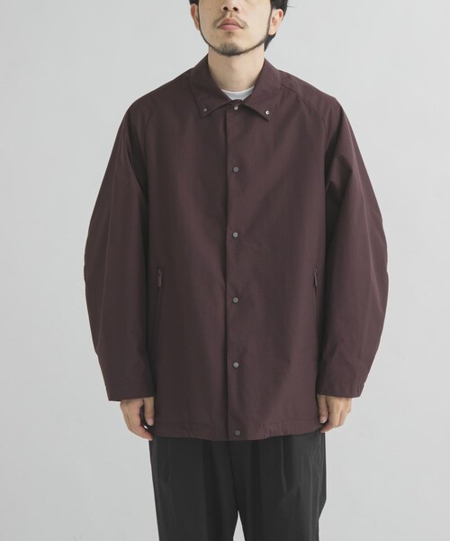 EKAL(エカル)の「White Mountaineering WINDSTOPPER COACH JACKET(テーラードジャケット・メンズ・OFF WHITE/BLACK/KHAKI/BURGUNDY・1/2)」の21枚目の写真