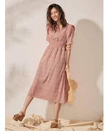 dazzlin | パワショルスモールフラワーワンピース(ワンピース)