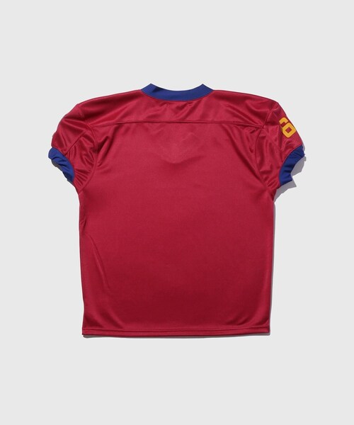 ADAM ET ROPE'(アダムエロペ)の「【LIBRIO MENDONCA/リブリオ メンドンサ】 AMERICAN FOOTBALL TOP(Tシャツ/カットソー・メンズ・ブラック/レッド・L/M)」の14枚目の写真