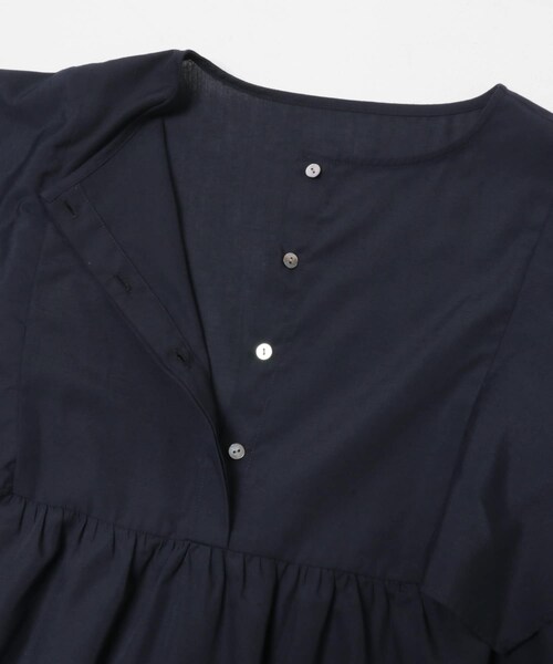 URBAN RESEARCH ROSSO（アーバンリサーチロッソ）の「『WEB限定』『UR TECH Smart Linen Touch』フレアスリーブブラウス（シャツ/ブラウス・レディース・B/STRIPE/NAVY/LIGHT PINK・Free）」の13枚目の写真