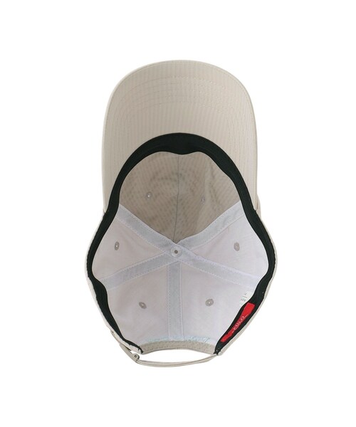 ROPE' PICNIC(ロペピクニック)の「【POLO BCS/ポロ ビーシーエス別注】サッカーストライプロゴ刺繍キャップ(キャップ・レディース・グレー系/キナリ/ネイビー・F)」の13枚目の写真