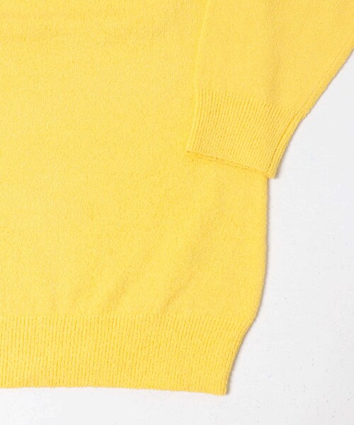 URBAN RESEARCH DOORS（アーバンリサーチドアーズ）の「ミニブークレ ニットポロ（ニット/セーター・メンズ・BROWN/NAVY/YELLOW・M/L）」の15枚目の写真
