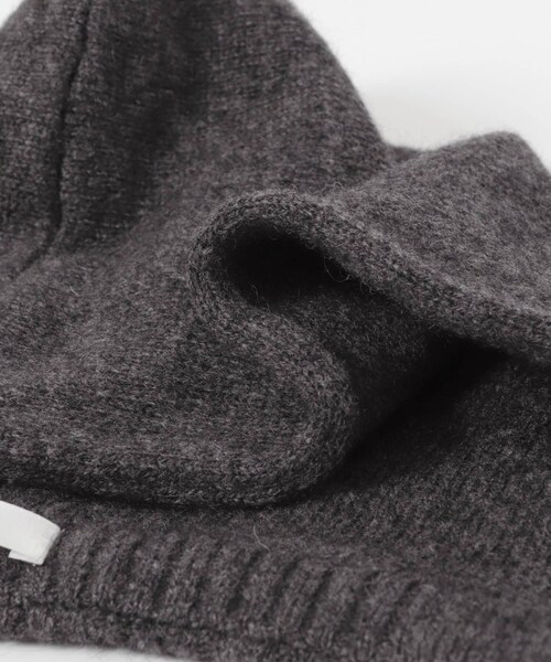 かぐれ（カグレ）の「ヤクウールフードマフラー（マフラー・レディース・CHARCOAL/MOCHA・Free）」の19枚目の写真