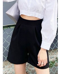 EMODA | ワイドタックショートパンツ(その他パンツ)