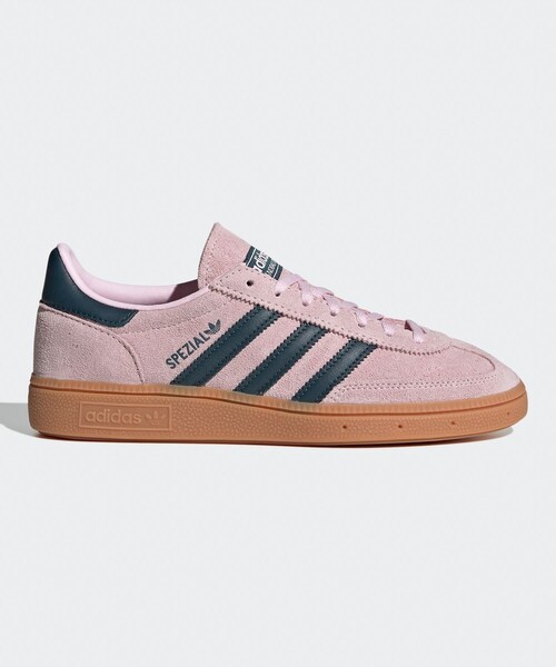 ADAM ET ROPE'（アダムエロペ）の「【adidas(アディダス)】 HANDBALL SPEZIAL W（スニーカー・レディース・ベージュ/ピンク・23/24/25）」の6枚目の写真