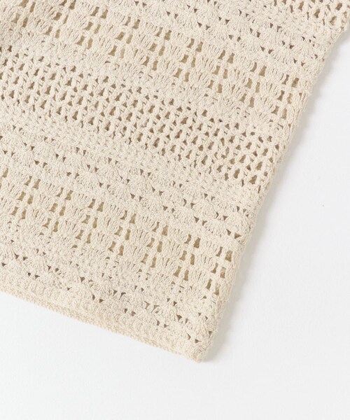 URBAN RESEARCH DOORS(アーバンリサーチドアーズ)の「クロシェニットカーディガン(カーディガン/ボレロ・レディース・OFF/BEIGE・Free)」の8枚目の写真