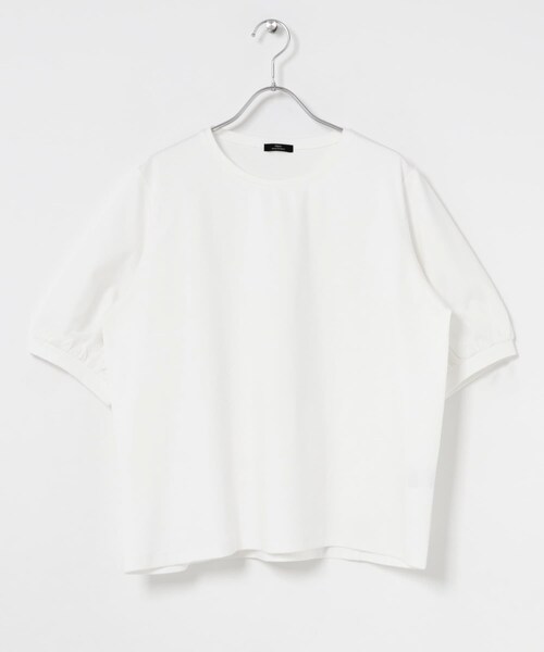 ITEMS URBANRESEARCH(アイテムズ アーバンリサーチ)の「袖デザインカットソー(Tシャツ/カットソー・レディース・WHT/BLK/BRN/L/BLU・Free)」の6枚目の写真