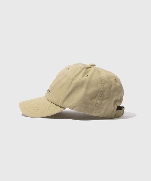 ADAM ET ROPE'(アダムエロペ)の「【STUDIO NICHOLSON/スタジオニコルソン】LOGO CAP SNM(キャップ・メンズ・ベージュ/ネイビー・F)」の4枚目の写真